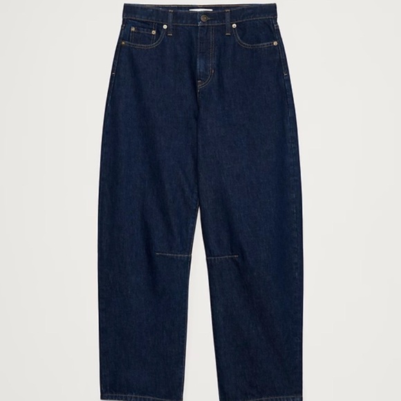 EUC Banana Republic Mid-Rise Barrel Ankle Jeans--sz 29 - Picture 5 of 11